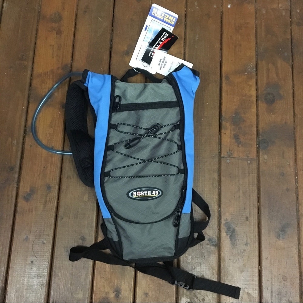 North 49 2L Hydration Backpack EUC Hiking Biking Running Adventure